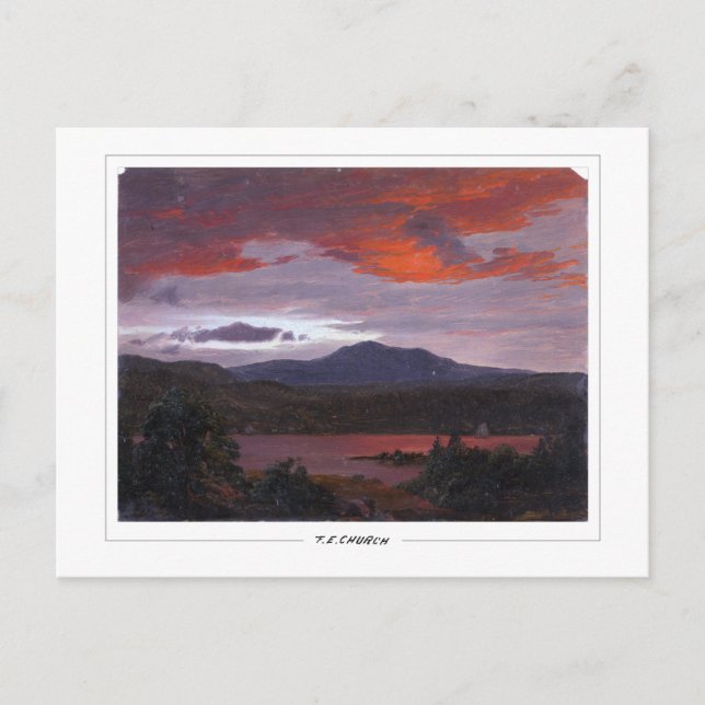 Frederic Edwin Church #21 - Fine Art Postkarte (Vorderseite)