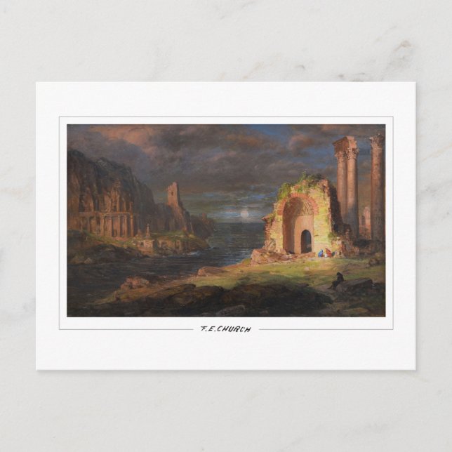 Frederic Edwin Church #29 - Fine Art Postkarte (Vorderseite)