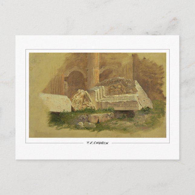 Frederic Edwin Church #413 - Fine Art Postkarte (Vorderseite)