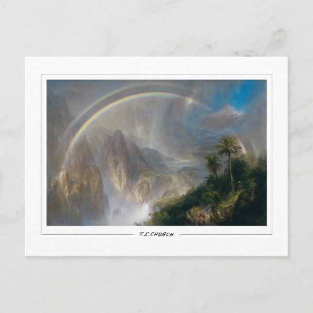Frederic Edwin Church #855 - Fine Art Postkarte (Vorderseite)