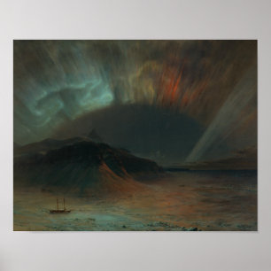 Frederic Edwin Church, Aurora Borealis Poster