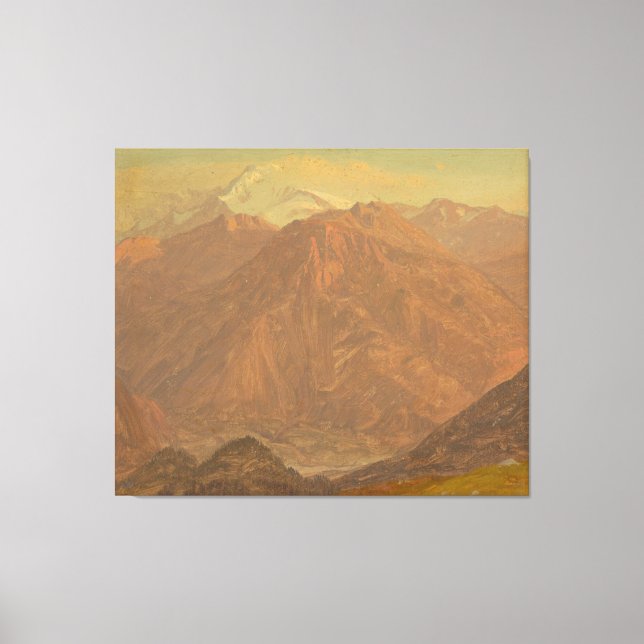 Frederic Edwin Church - Colombia or Ecuador Leinwanddruck (Vorderseite)