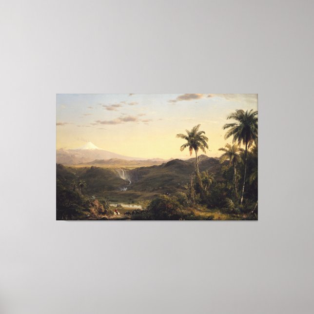 Frederic Edwin Church - Cotopaxi  Leinwanddruck (Vorderseite)