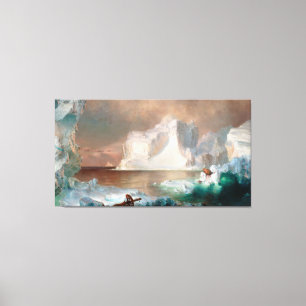 FREDERIC EDWIN CHURCH - DIE EISBERGS - 1861 - LEINWANDDRUCK