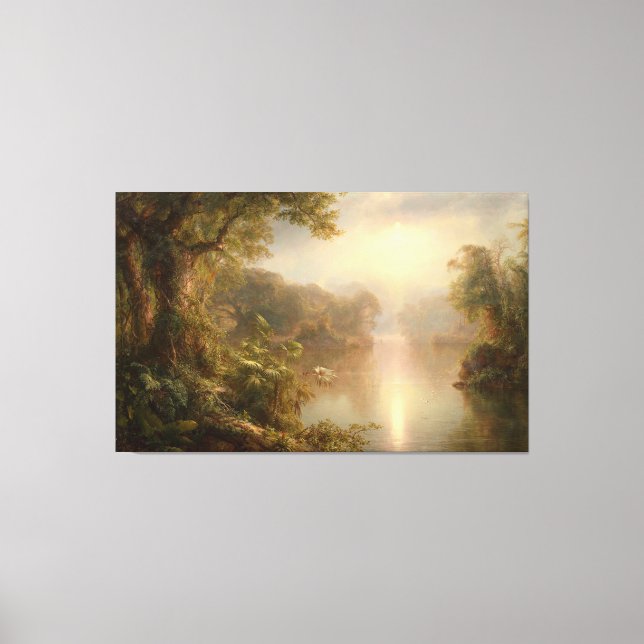 FREDERIC EDWIN CHURCH - EL RIO DE LUZ - 1877 - LEINWANDDRUCK (Vorderseite)