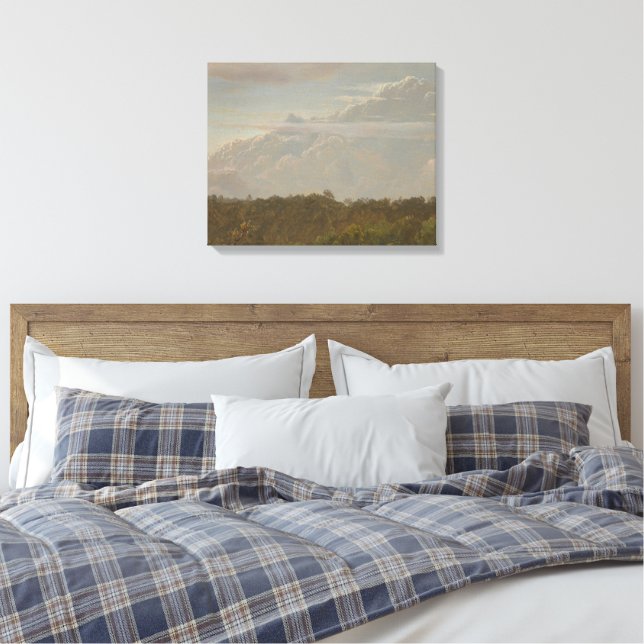 Frederic Edwin Church - Gewitterwolken, Jamaika Leinwanddruck (Insitu (Schlafzimmer))