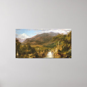 Frederic Edwin Church - Herz der Anden  Leinwanddruck