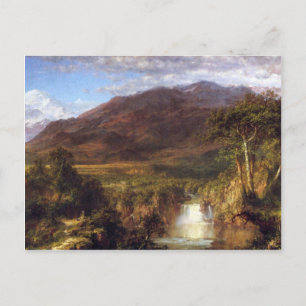 Frederic Edwin Church - Herz der Anden Postkarte
