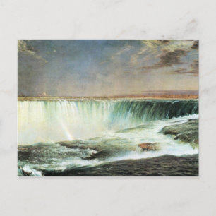 Frederic Edwin Church - Niagara Falls Postkarte