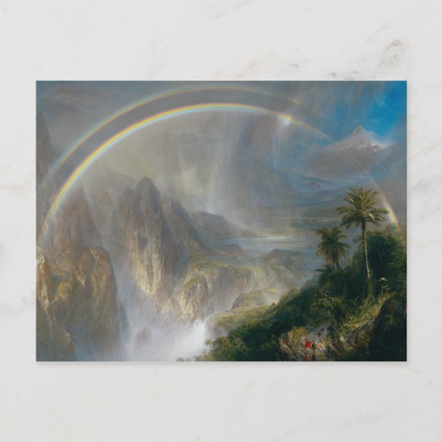 Frederic Edwin Church - Rainy Season in Tropic Postkarte (Vorderseite)