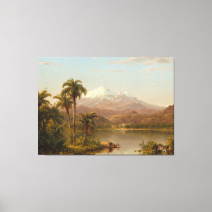 FREDERIC EDWIN CHURCH - TAMACA PALMS - 1854 - LEINWANDDRUCK