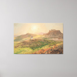 Frederic Edwin Church - View of the Acropolis Leinwanddruck