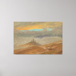 Frederic Edwin Church - Winter Landscape, View of  Leinwanddruck