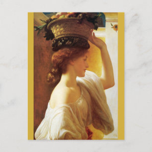 Frederic Leighton Basket of fruit CC0674 Postcard Postkarte