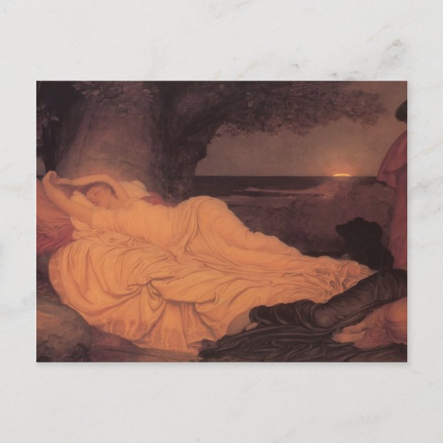 Frederic Leighton- Cymon und Iphigenia Postkarte (Vorderseite)