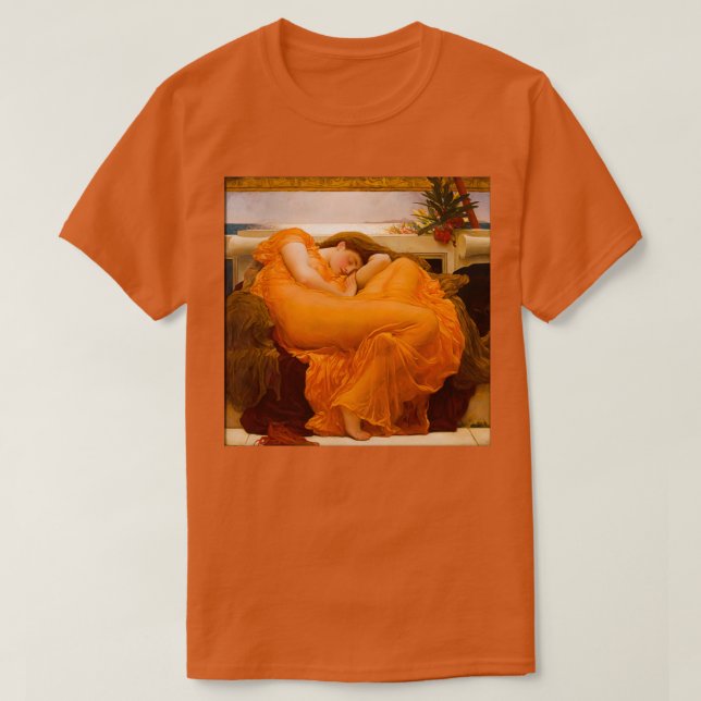 Frederic Lord Leighton Flaming June T-Shirt (Design vorne)