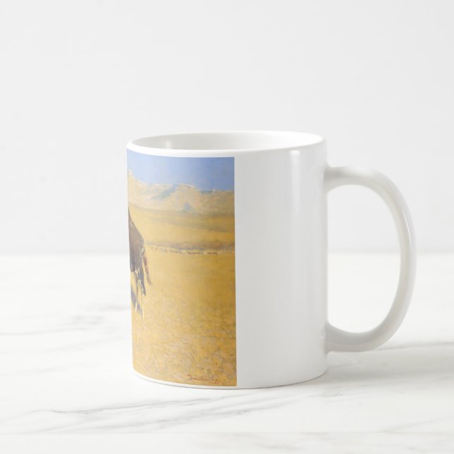 Frederic Remington - Amerikanische Ureinwohner sim Kaffeetasse (Rechts)