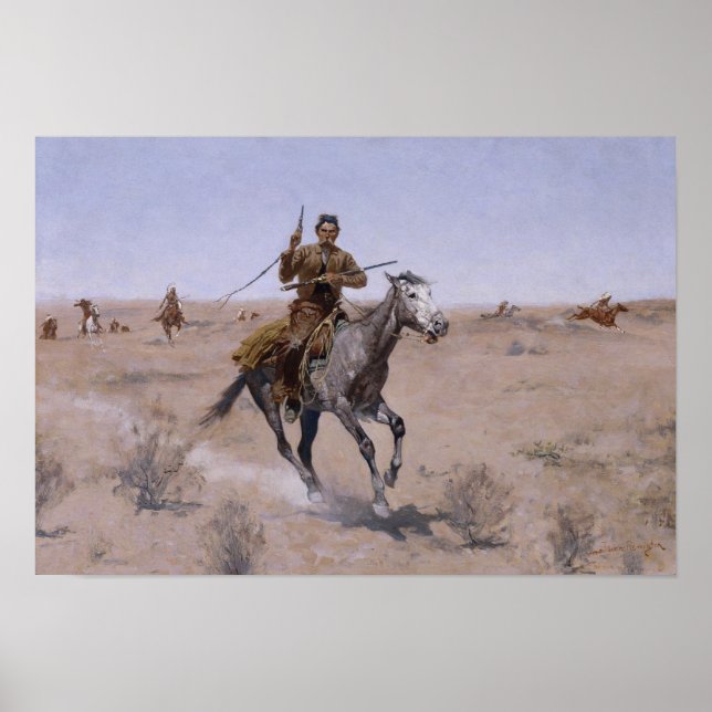 Frederic Remington Art Poster (Vorne)