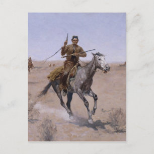Frederic Remington Art Postkarte