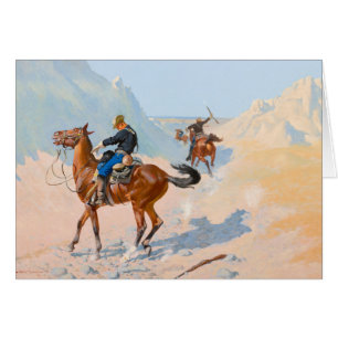Frederic Remington - der Advance Guard oder der Mi