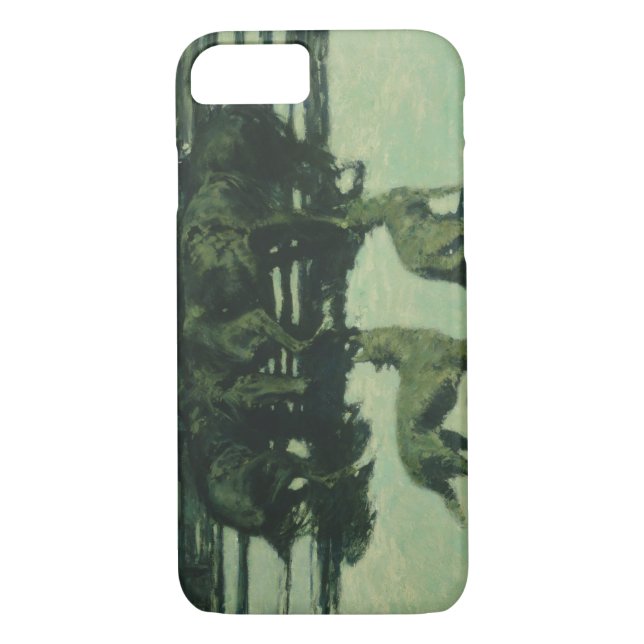 Frederic Remington - Der Aufruf zur Hilfe Case-Mate iPhone Hülle (Rückseite)