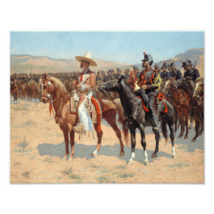 Frederic Remington - der mexikanische Major Fotodruck