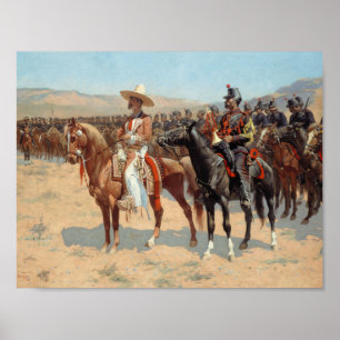 Frederic Remington - der mexikanische Major Poster