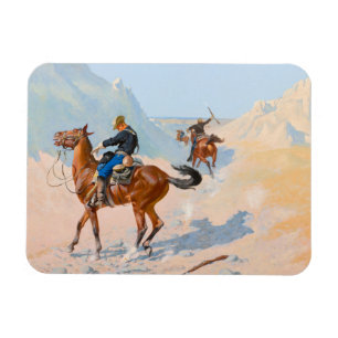 Frederic Remington - die Advance Guard oder die Mi Magnet
