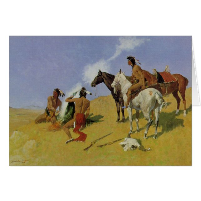 Frederic Remington - Rauch (Vorderseite (Horizontal))