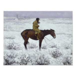 Frederic Remington - The Herd Boy Fotodruck
