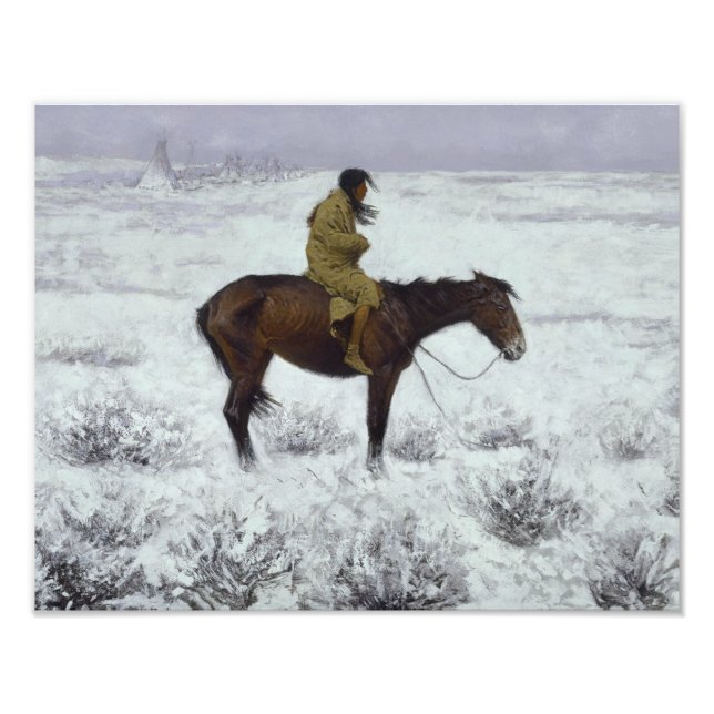 Frederic Remington - The Herd Boy Fotodruck (Vorne)