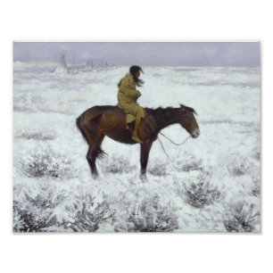 Frederic Remington - The Herd Boy Fotodruck