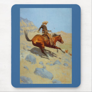 Frederic Remingtons Cowboy (1902) Mousepad
