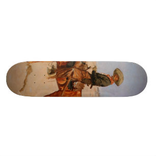 Frederic Remingtons der Puncher (1895) Skateboard