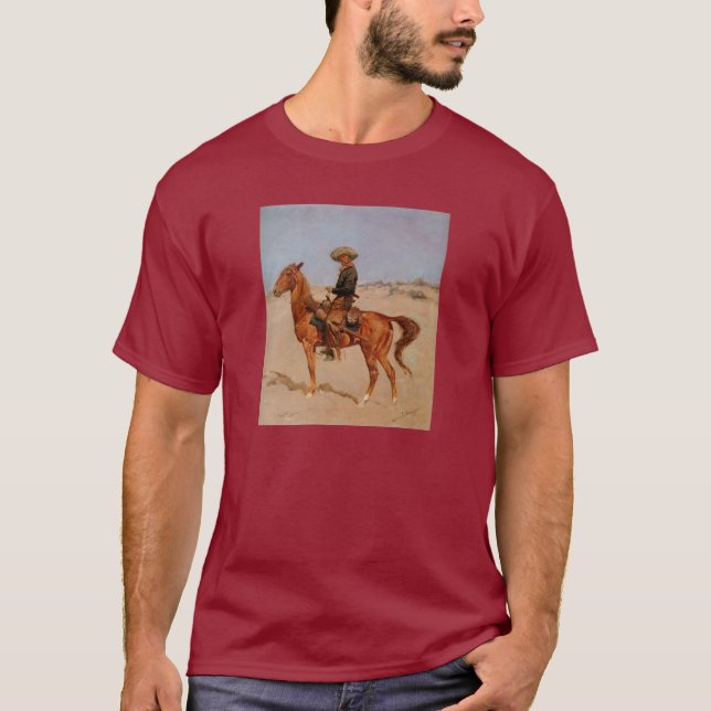 Frederic Remingtons der Puncher (1895) T-Shirt (Vorderseite)