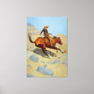 Frederic Remington's The Cowboy (1902) Leinwanddruck