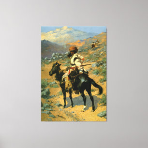 Frederic Remington's The Indian Trapper (1889) Leinwanddruck