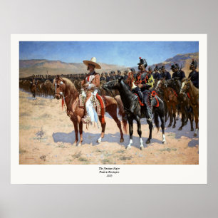 Frederic Remington's The Mexican Major (1889) Poster