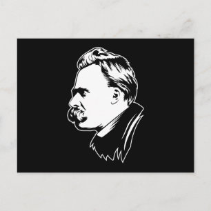 Frederich Nietzsche Portrait Postcard Postkarte