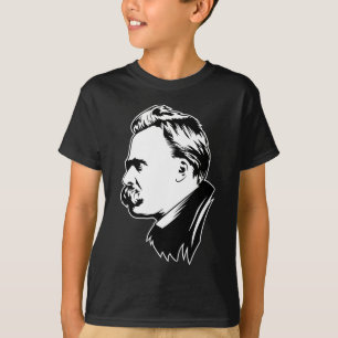 Frederich Nietzsche Porträt Mousepad T-Shirt