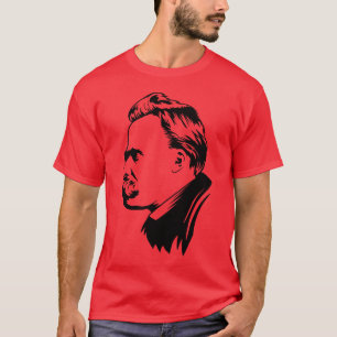 Frederich Nietzsche Porträt-T - Shirt