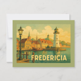 Fredericia Dänemark Soldat Postkarte