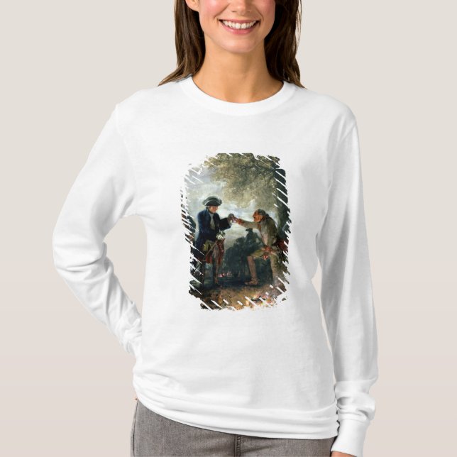 Frederick das große mit Zieten am Lager T-Shirt (Vorderseite)