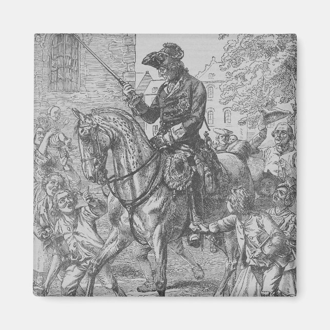 Frederick der Große Preußen Magnet (Vorne)