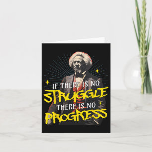 Frederick Dougl Abolitionist Zitat Black History M Karte