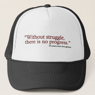 Frederick Douglas Zitat Truckerkappe