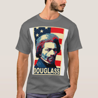 Frederick Douglass Amerika Poster T-Shirt