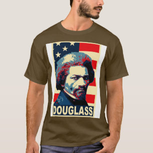 Frederick Douglass Amerika Poster T-Shirt