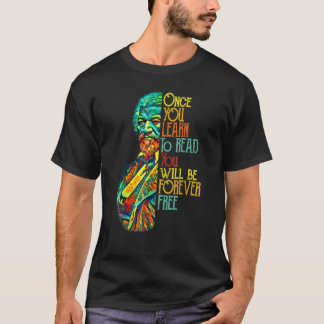 Frederick Douglass Black Leader Zitat Black Histor T-Shirt