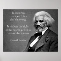 Frederick Douglass Free Speech